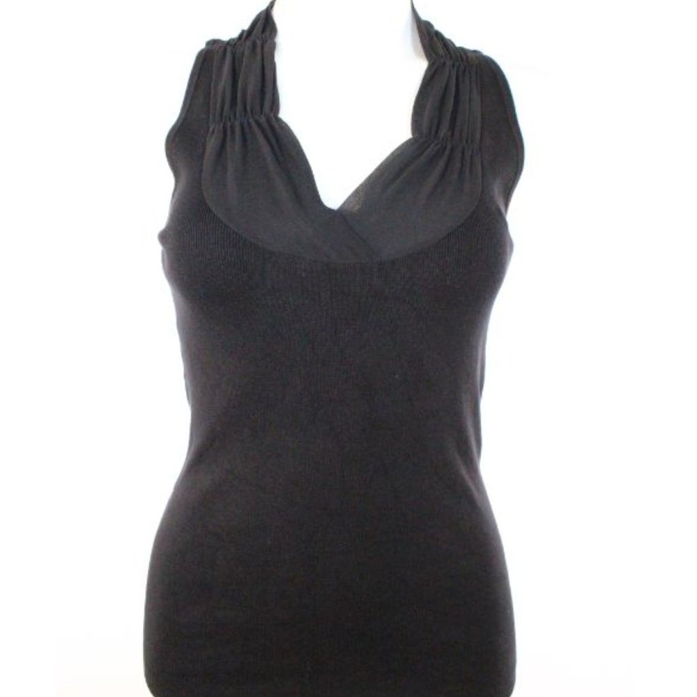 White House Black Market Silk Blend Tank Top - SM